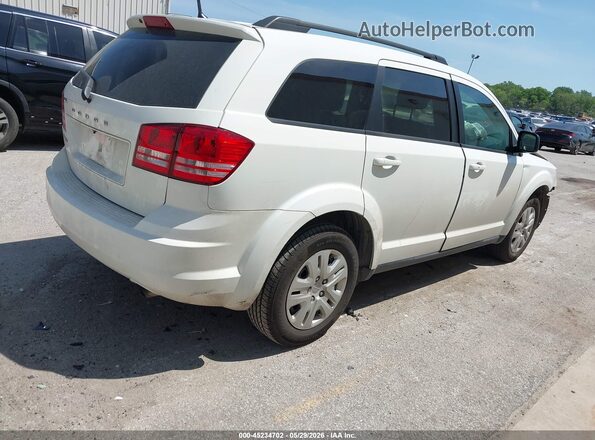 3C4PDCAB7KT865235 2019 DODGE JOURNEY Белый Задняя правая четверть