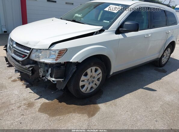 3C4PDCAB7KT865235 2019 DODGE JOURNEY Белый Передняя левая четверть