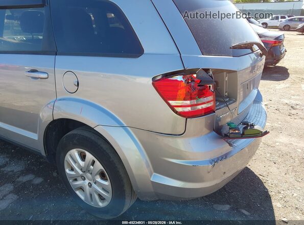 3C4PDCAB8HT545608 2017 DODGE JOURNEY Silver Դիմացի տեսք