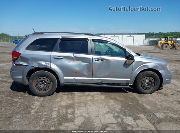3C4PDCAB8HT545608 2017 DODGE JOURNEY Silver Սարքավորումների վահանակի տեսք