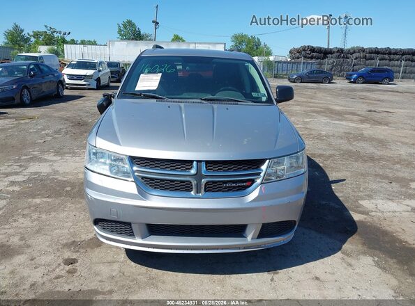 3C4PDCAB8HT545608 2017 DODGE JOURNEY Silver Առջևի վահանակի տեսք