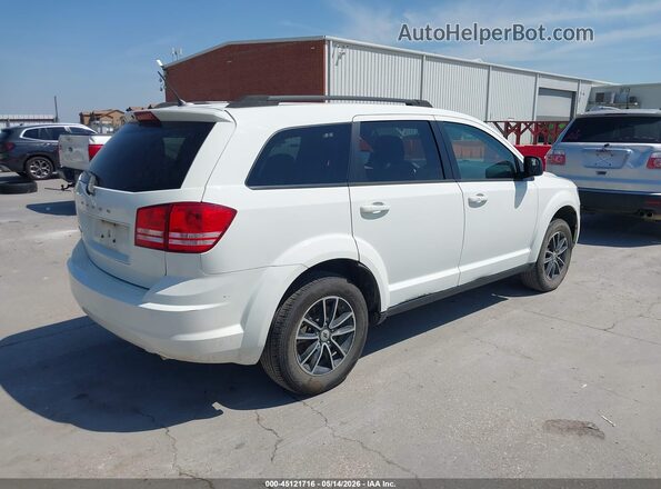 3C4PDCAB8JT386062 2018 DODGE JOURNEY White Trasero derecho