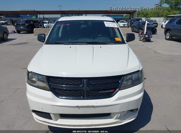 3C4PDCAB8JT386062 2018 DODGE JOURNEY White Vista del cuadro de instrumentos