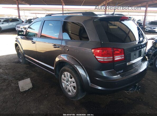 3C4PDCAB8LT237766 2020 DODGE JOURNEY Gray Trasero izquierdo