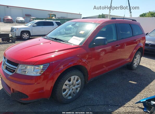 3C4PDCAB8LT243521 2020 DODGE JOURNEY Red Vista tres cuartos delantera izquierda
