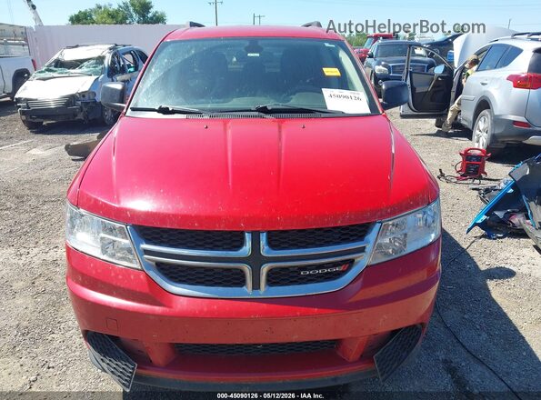 3C4PDCAB8LT243521 2020 DODGE JOURNEY Red Vista interior trasera