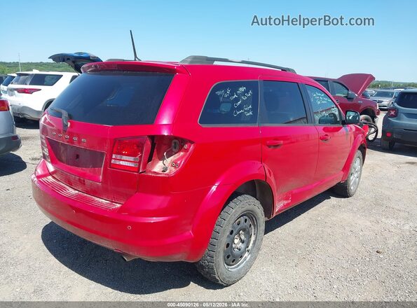 3C4PDCAB8LT243521 2020 DODGE JOURNEY Red Trasero derecho