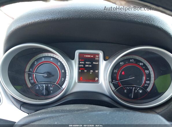 3C4PDCAB8LT243521 2020 DODGE JOURNEY Red Vista de los asientos traseros