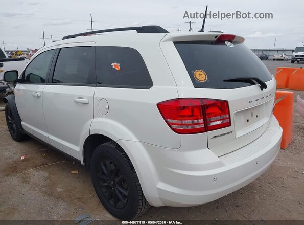 3C4PDCAB8LT269276 2020 DODGE JOURNEY White Trasero izquierdo