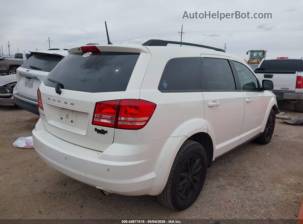 3C4PDCAB8LT269276 2020 DODGE JOURNEY White Trasero derecho