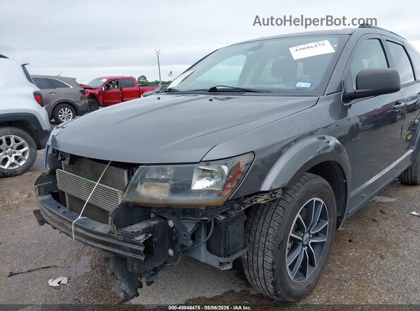 3C4PDCAB9JT518715 2018 DODGE JOURNEY Серый Вид спереди