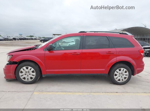 3C4PDCAB9JT531738 2018 DODGE JOURNEY Red Панорамний вид салону 360°