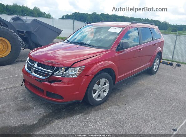 3C4PDCABXGT116663 2016 DODGE JOURNEY Red 