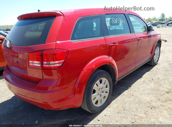 3C4PDCABXGT225401 2016 DODGE JOURNEY Burgundy Հետևի աջ