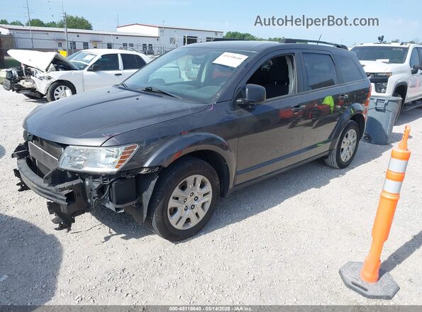 3C4PDCABXHT674045 2017 DODGE JOURNEY Gray Vista tres cuartos delantera izquierda