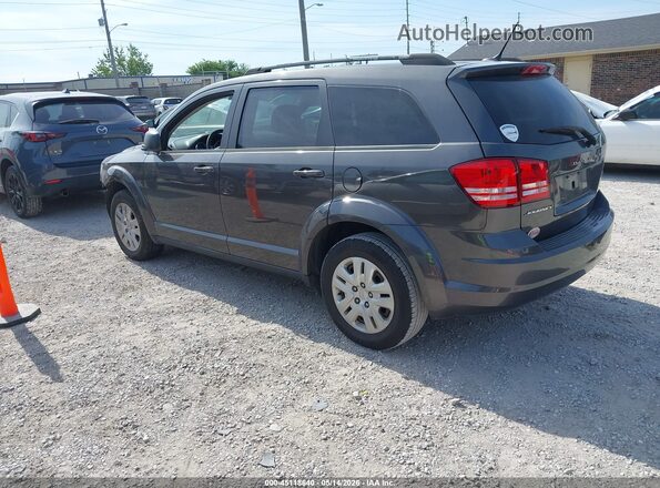 3C4PDCABXHT674045 2017 DODGE JOURNEY Gray Trasero izquierdo