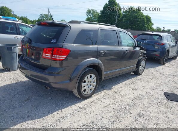 3C4PDCABXHT674045 2017 DODGE JOURNEY Gray Trasero derecho