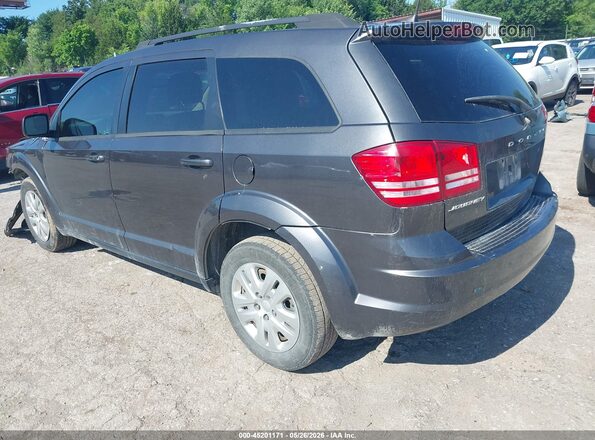 3C4PDCABXJT496403 2018 DODGE JOURNEY Gray უკანა მარცხენა