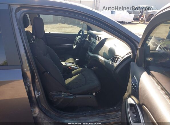3C4PDCABXJT496403 2018 DODGE JOURNEY Gray წინა სალონის ხედი