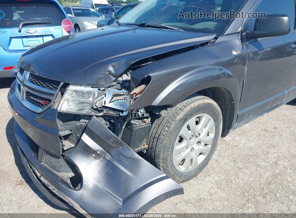 3C4PDCABXJT496403 2018 DODGE JOURNEY Gray წინა ხედი