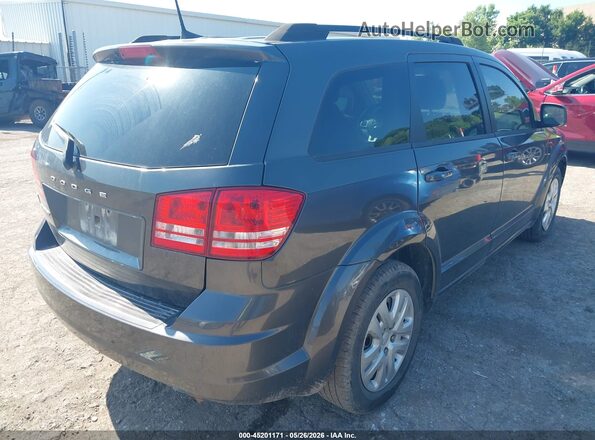3C4PDCABXJT496403 2018 DODGE JOURNEY Gray უკანა მარჯვენა