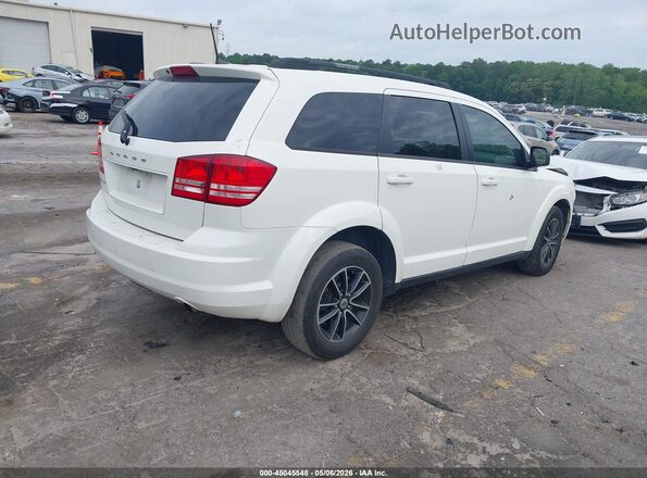 3C4PDCABXJT520196 2018 DODGE JOURNEY White უკანა მარჯვენა