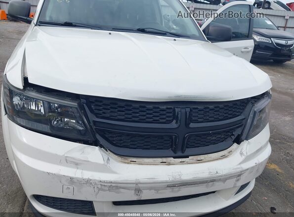 3C4PDCABXJT520196 2018 DODGE JOURNEY White წინა ხედი