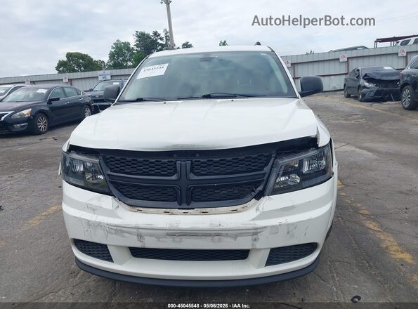 3C4PDCABXJT520196 2018 DODGE JOURNEY White ხელსაწყოთა პანელის ხედი