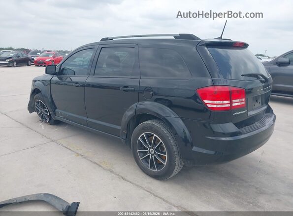 3C4PDCABXJT527052 2018 DODGE JOURNEY Black Հետևի ձախ