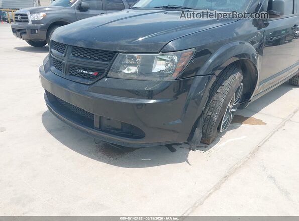 3C4PDCABXJT527052 2018 DODGE JOURNEY Black Դիմացի տեսք