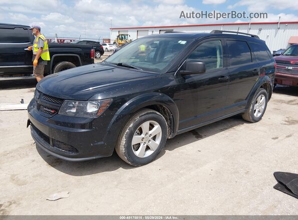 3C4PDCABXLT278853 2020 DODGE JOURNEY Black Առջևի ձախ երեք քառորդ տեսարան