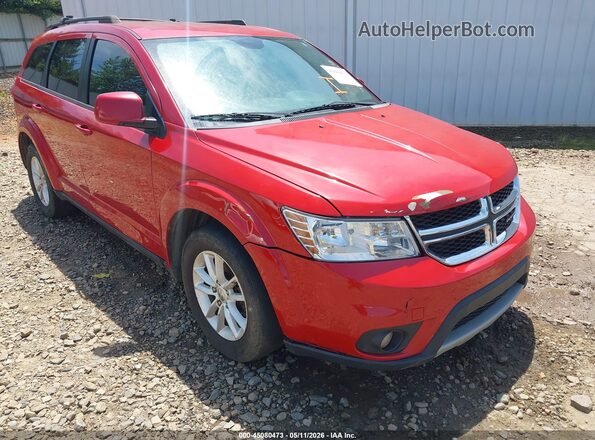 3C4PDCBB1GT162848 2016 DODGE JOURNEY Red წინა ხედი