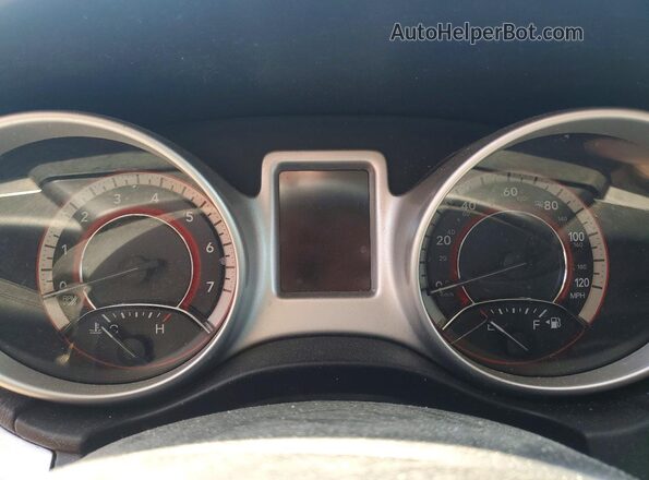 3C4PDCBB3GT143718 2016 DODGE JOURNEY White Vista del cuadro de instrumentos