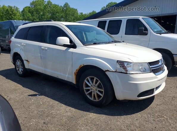 3C4PDCBB3GT143718 2016 DODGE JOURNEY White Delantero derecho