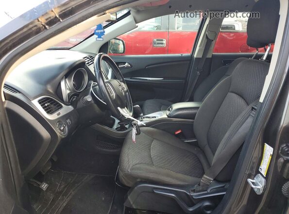 3C4PDCBB6KT798576 2019 DODGE JOURNEY Gray Widok wnętrza z przodu