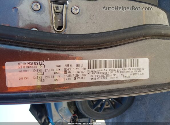 3C4PDCBB8KT856414 2019 DODGE JOURNEY Brown Engine compartment view