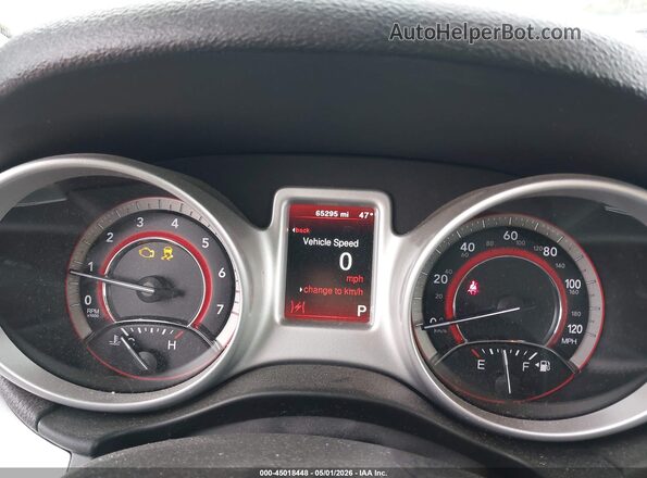 3C4PDCBB9KT687049 2019 DODGE JOURNEY White Widok tylnych siedzeń