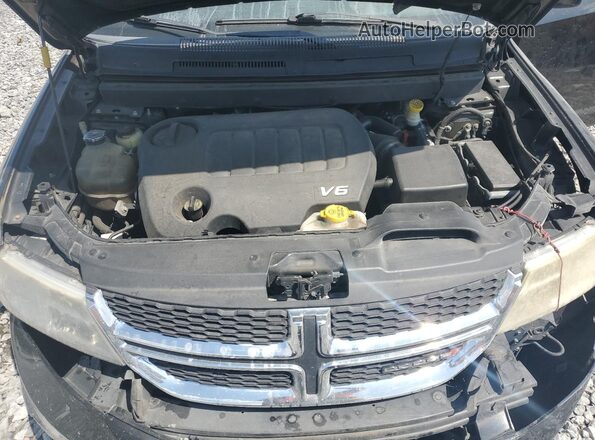 3C4PDCBG1GT214684 2016 DODGE JOURNEY Black Vista del compartimento del motor