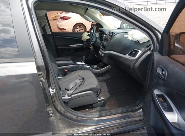 3C4PDCBG1JT530349 2018 DODGE JOURNEY Gray Front interior view