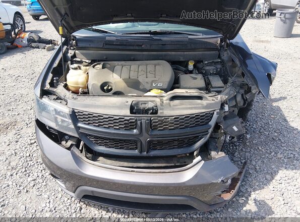 3C4PDCBG1JT530349 2018 DODGE JOURNEY Gray Rear view