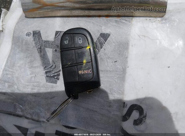3C4PDCBG2HT515661 2017 DODGE JOURNEY Black Widok deski rozdzielczej