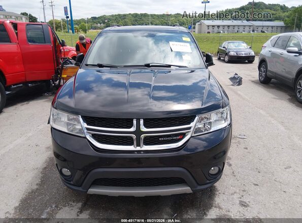 3C4PDCBG2HT515661 2017 DODGE JOURNEY Black Widok zestawu wskaźników
