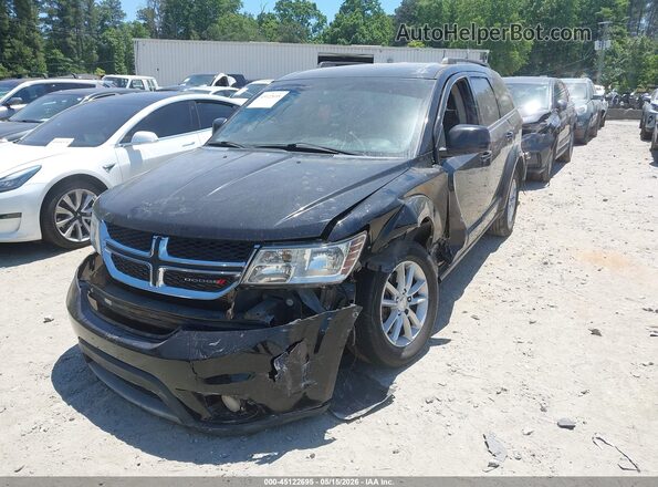 3C4PDCBG8GT171431 2016 DODGE JOURNEY Black წინა მარცხენა ხედი სამი მეოთხედიდან