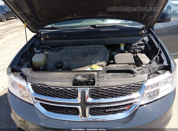 3C4PDCBG8JT466827 2018 DODGE JOURNEY Dark Blue Вид ззаду