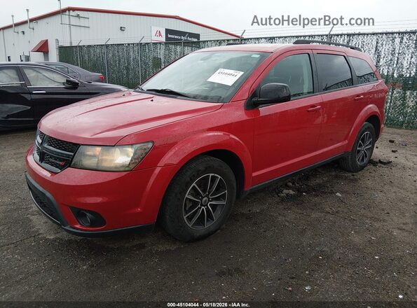 3C4PDCBG8JT521986 2018 DODGE JOURNEY Red Front left