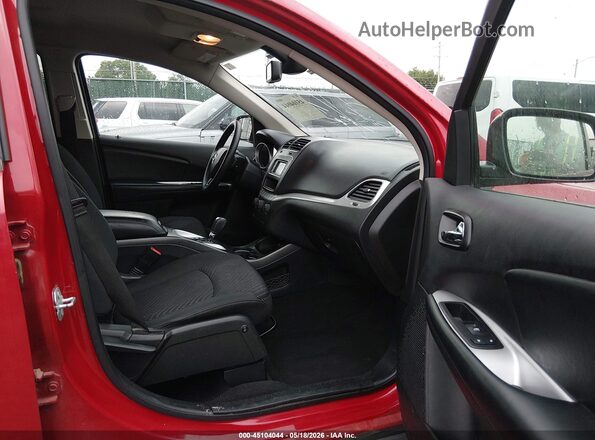 3C4PDCBG8JT521986 2018 DODGE JOURNEY Red Front interior view
