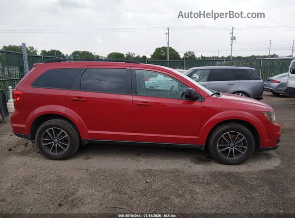 3C4PDCBG8JT521986 2018 DODGE JOURNEY Red Rear interior view