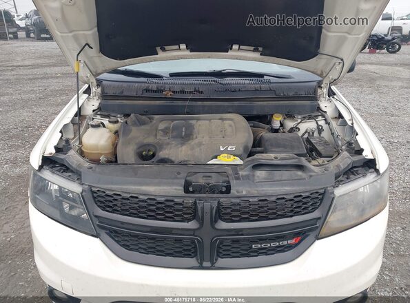 3C4PDCBG8JT526217 2018 DODGE JOURNEY White Vista trasera