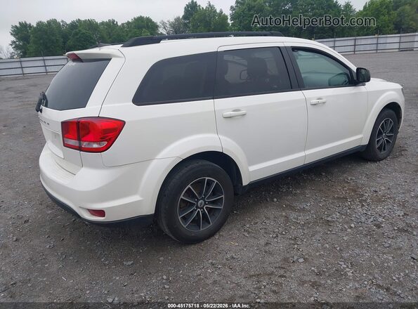 3C4PDCBG8JT526217 2018 DODGE JOURNEY White Trasero derecho