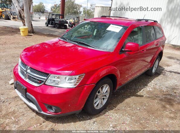 3C4PDCBG9HT571497 2017 DODGE JOURNEY Red Передня ліва чверть
